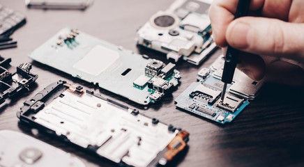 Mobile Phone Circuit Board Repair